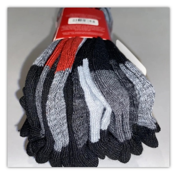 Budweiser Beer No Show Socks 10 Pair Men’s 6-12 Black Gray Red w Logos Light Bud - Picture 10 of 12